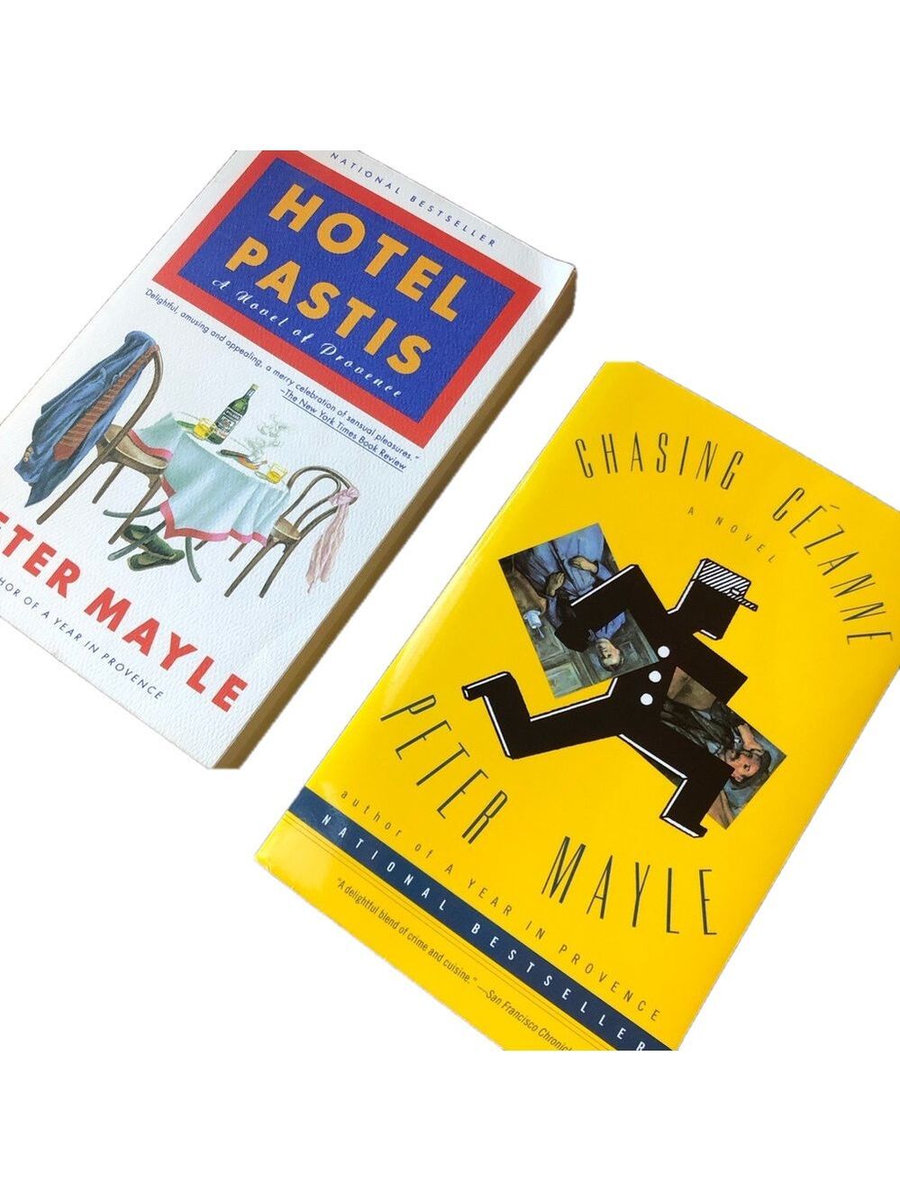 2-book bundle by Peter Mayle: Hotel Pastis and Chasing Cézanne